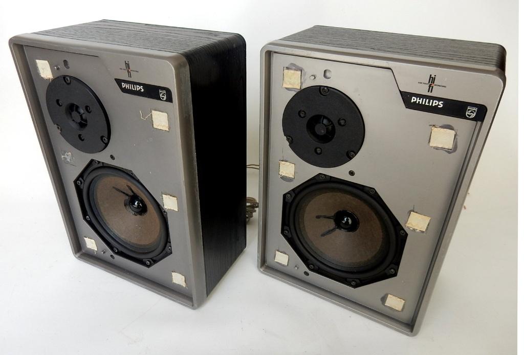 PHILIPS 22 AH 462 HiFi-luidsprekerboxen in prima staat, Audio, Tv en Foto, Philips, Gebruikt, Ophalen of Verzenden, Minder dan 60 watt