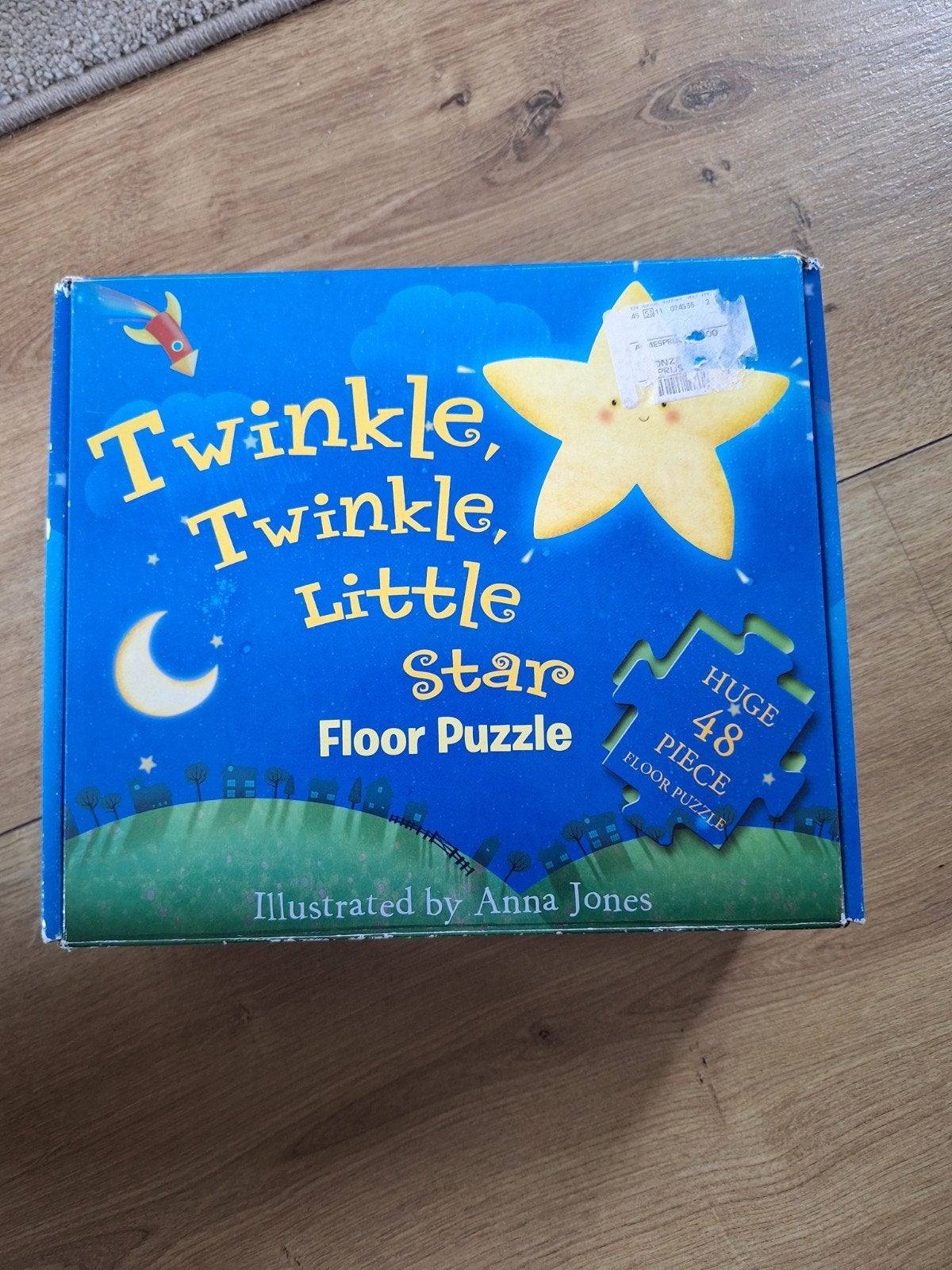 Twinkle, Twinkle, Little Star Vloerpuzzel (48 stukjes), Ophalen of Verzenden, 10 tot 50 stukjes, Gebruikt, 2 tot 4 jaar