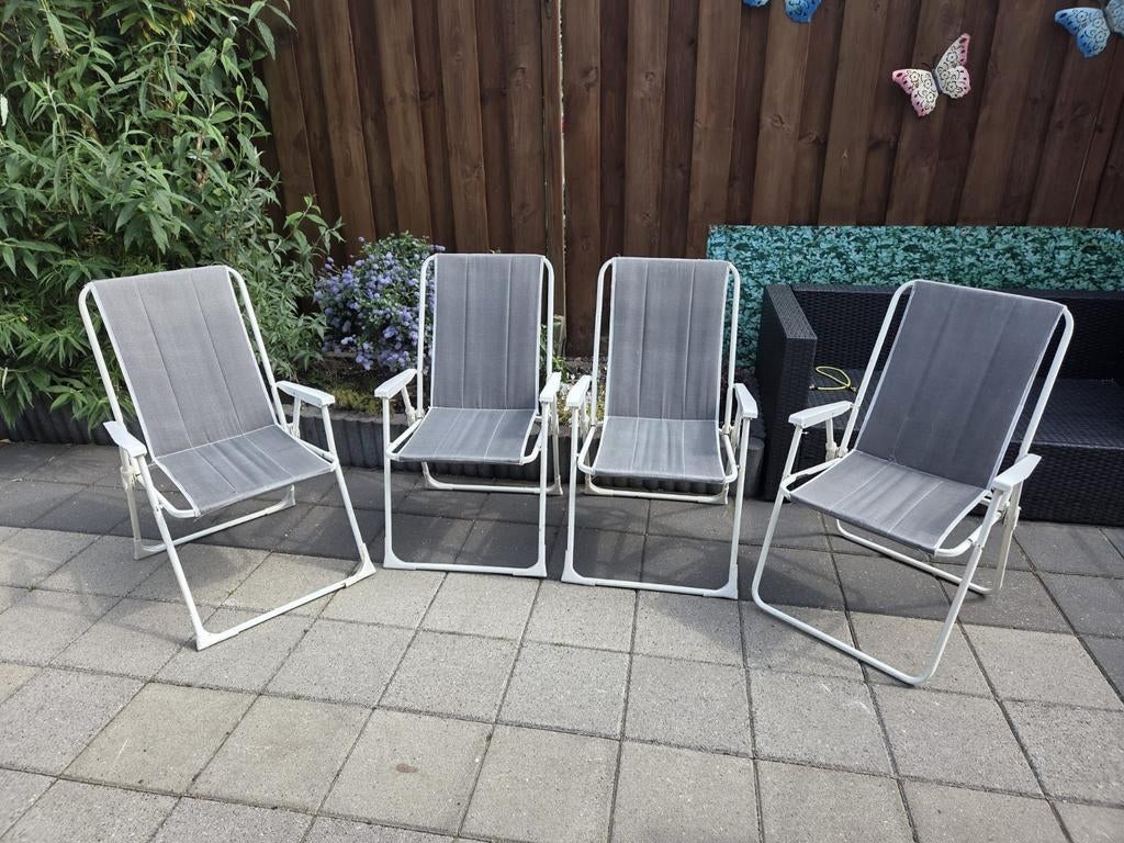 Inklapbare stoelen, Ophalen, Gebruikt