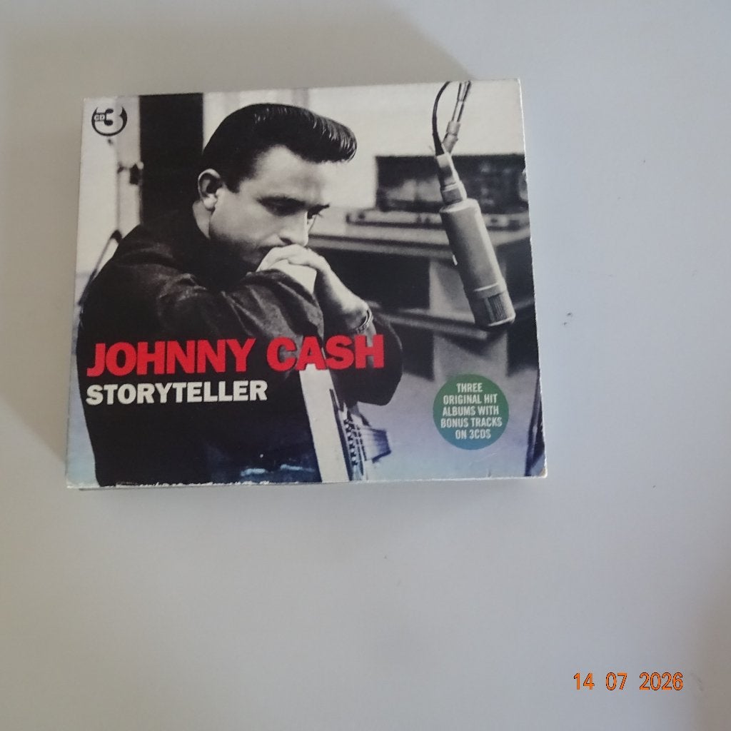 Johnny Cash - Storyteller (3cd-boxje), Gebruikt, Boxset, Verzenden, Country