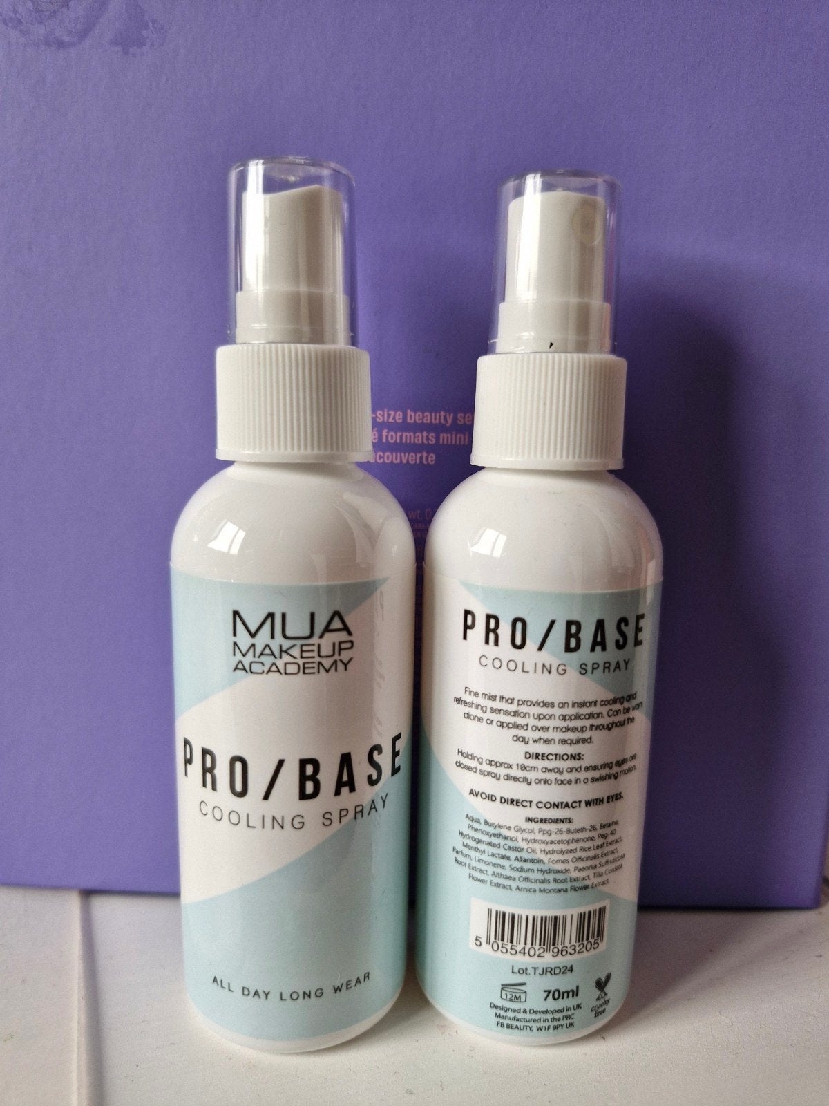 MUA Makeup Academy PRO/BASE Cooling Spray, Overige kleuren, Gehele gezicht, Nieuw, Ophalen of Verzenden