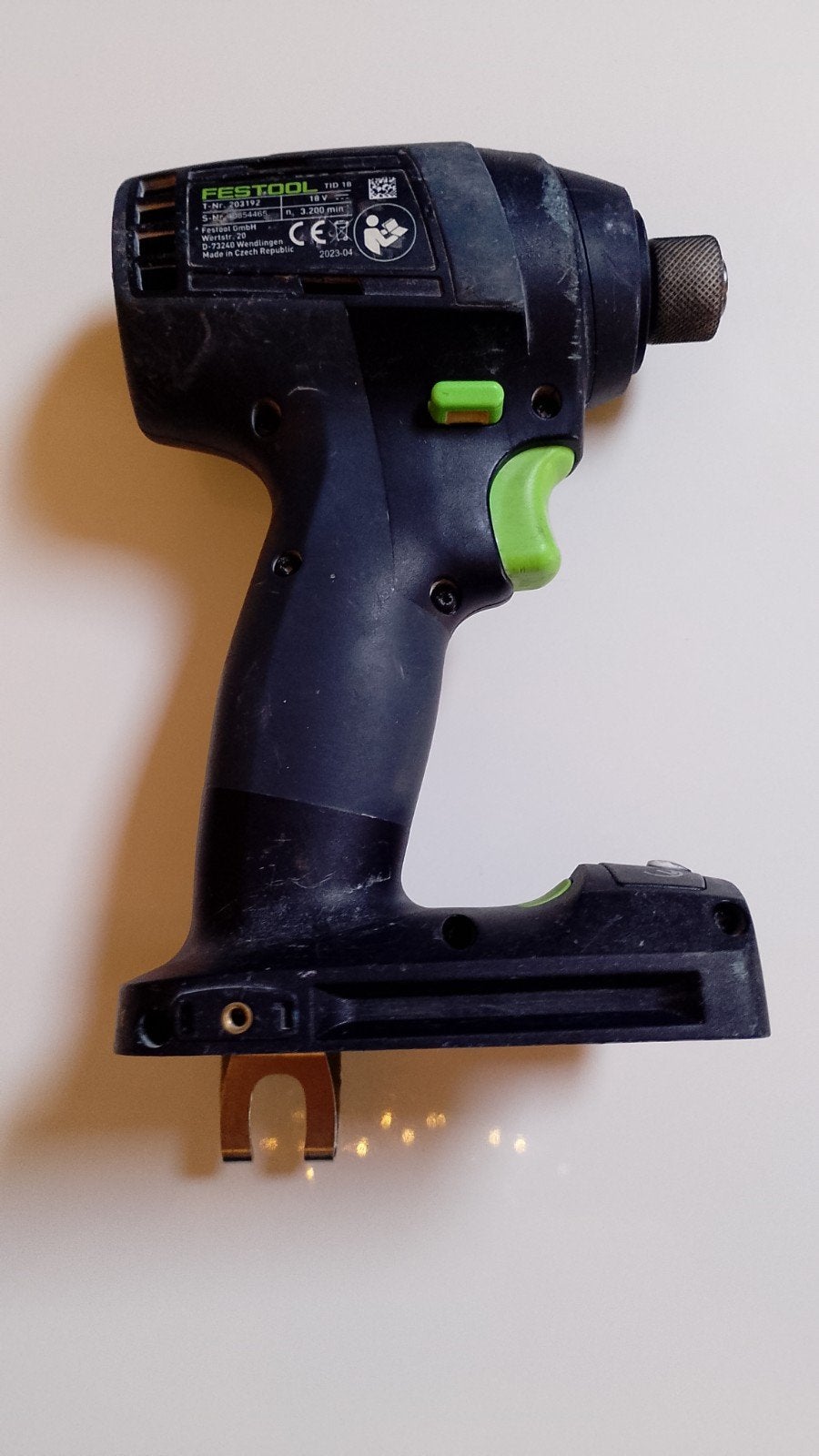 Festool TID 18 Accu-slagschroevendraaier (body), Variabele snelheid, Ophalen of Verzenden, Boor- en Schroefmachine, Gebruikt