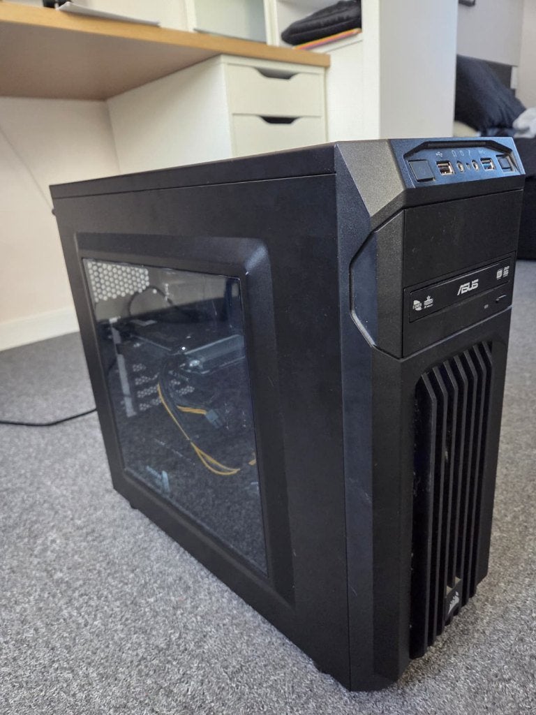 Defecte game PC - Verkoop voor onderdelen of opknap, Computers en Software, Corsair (behuizing), Ophalen of Verzenden, 2 TB, Gaming