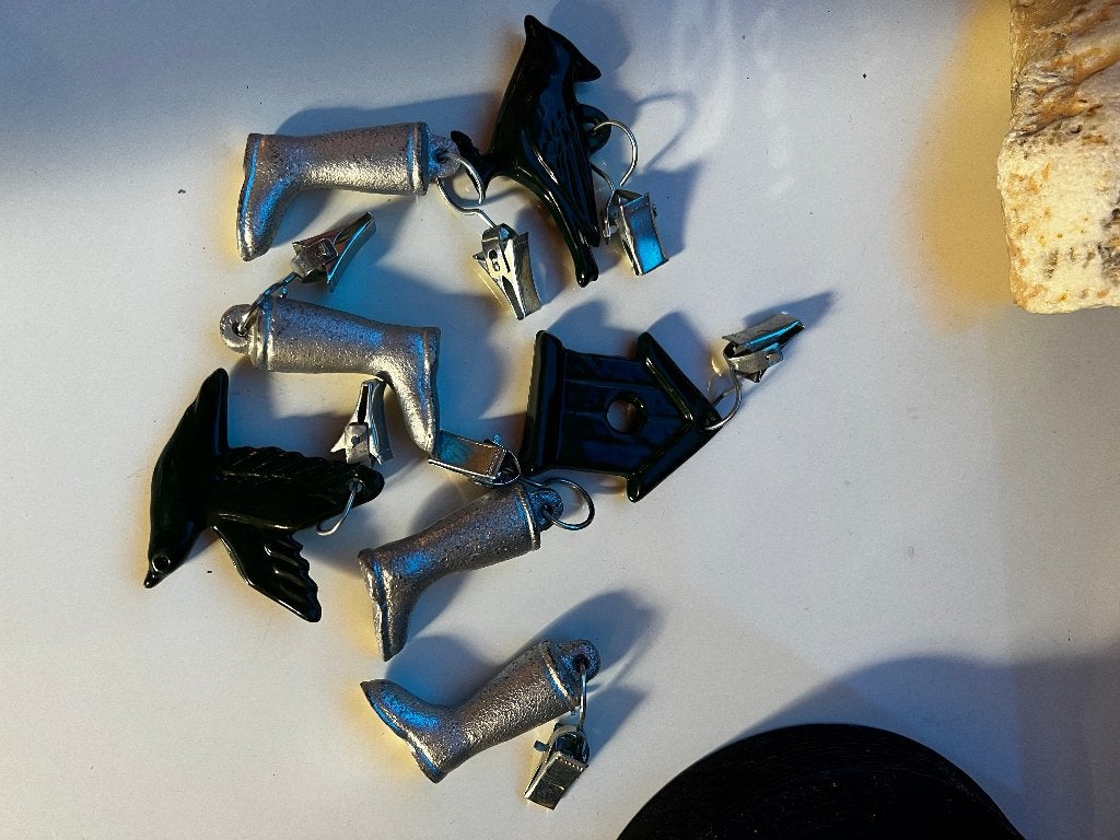 11 stuks tafelkleed gewichtjes, Huis en Inrichting, Tafelkleden, Ophalen, Zo goed als nieuw, Overige vormen, Overige materialen