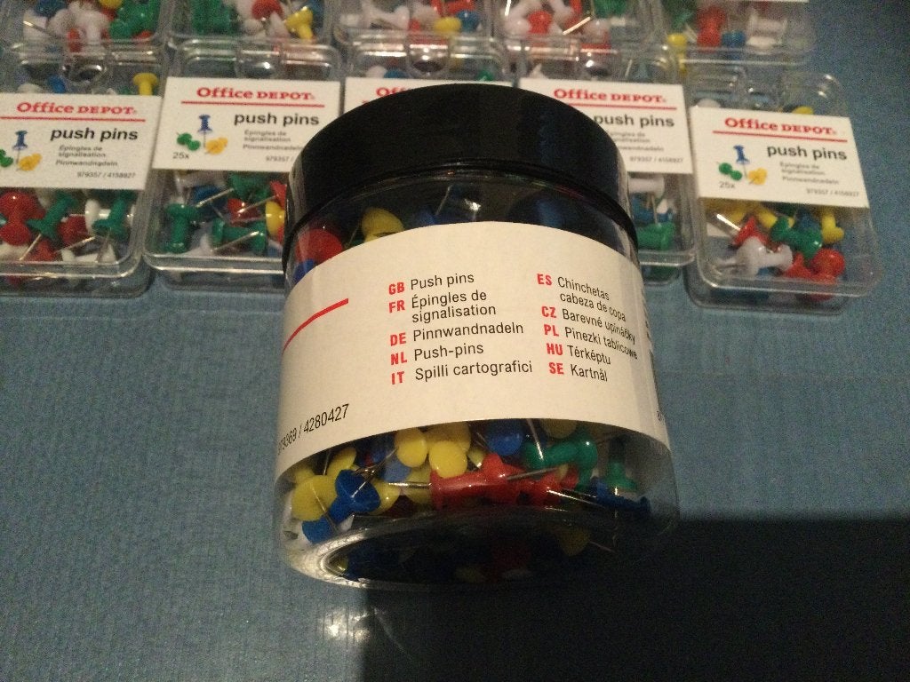 Punaises / Push pins, Diversen, Bureau-accessoires, Ophalen of Verzenden, Nieuw