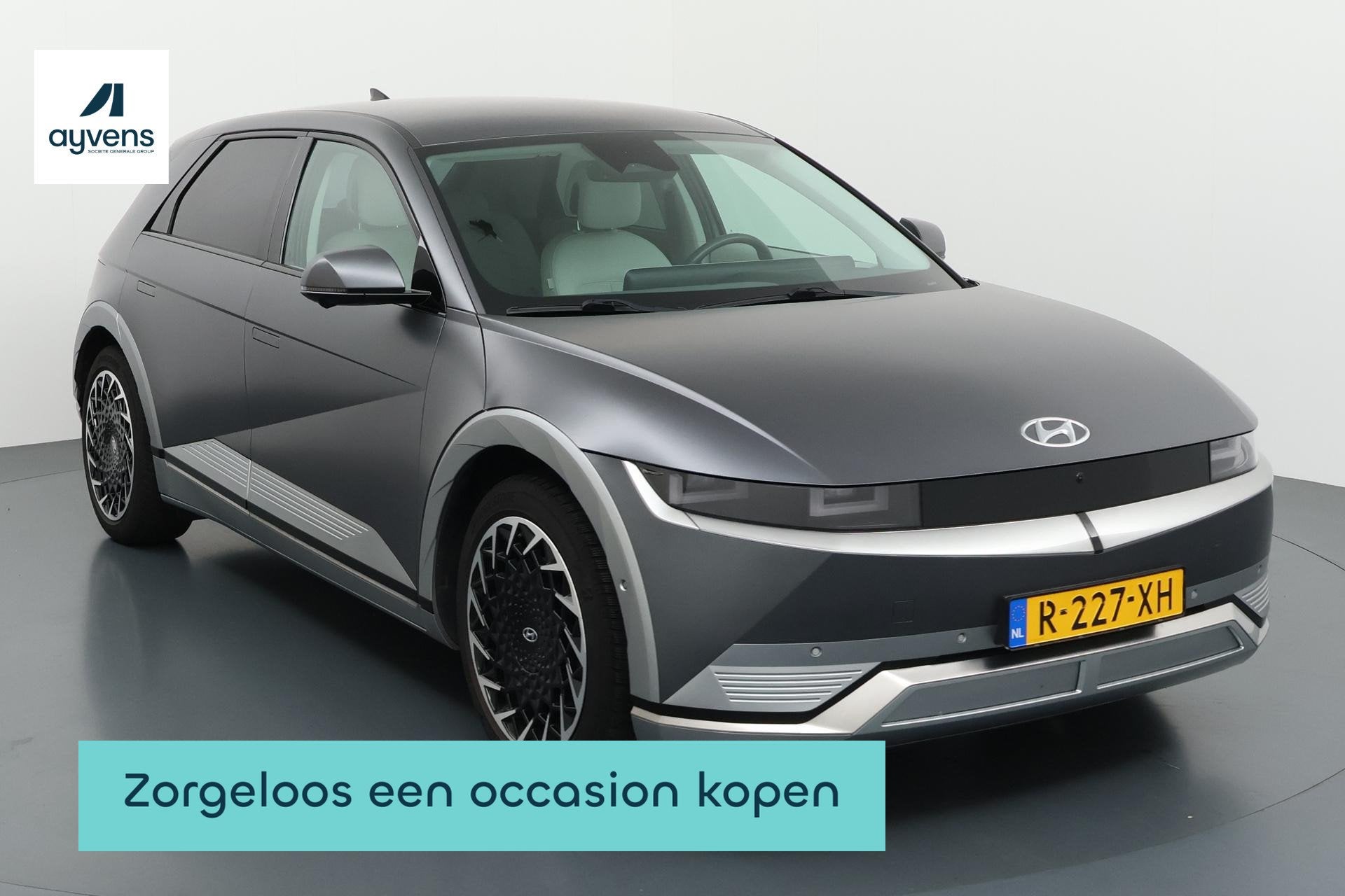 Hyundai IONIQ 5 Lounge 73kWh Volledig elektrisch en boordevo, Auto's, Automaat, Achterwielaandrijving, Gebruikt, Lichtsensor