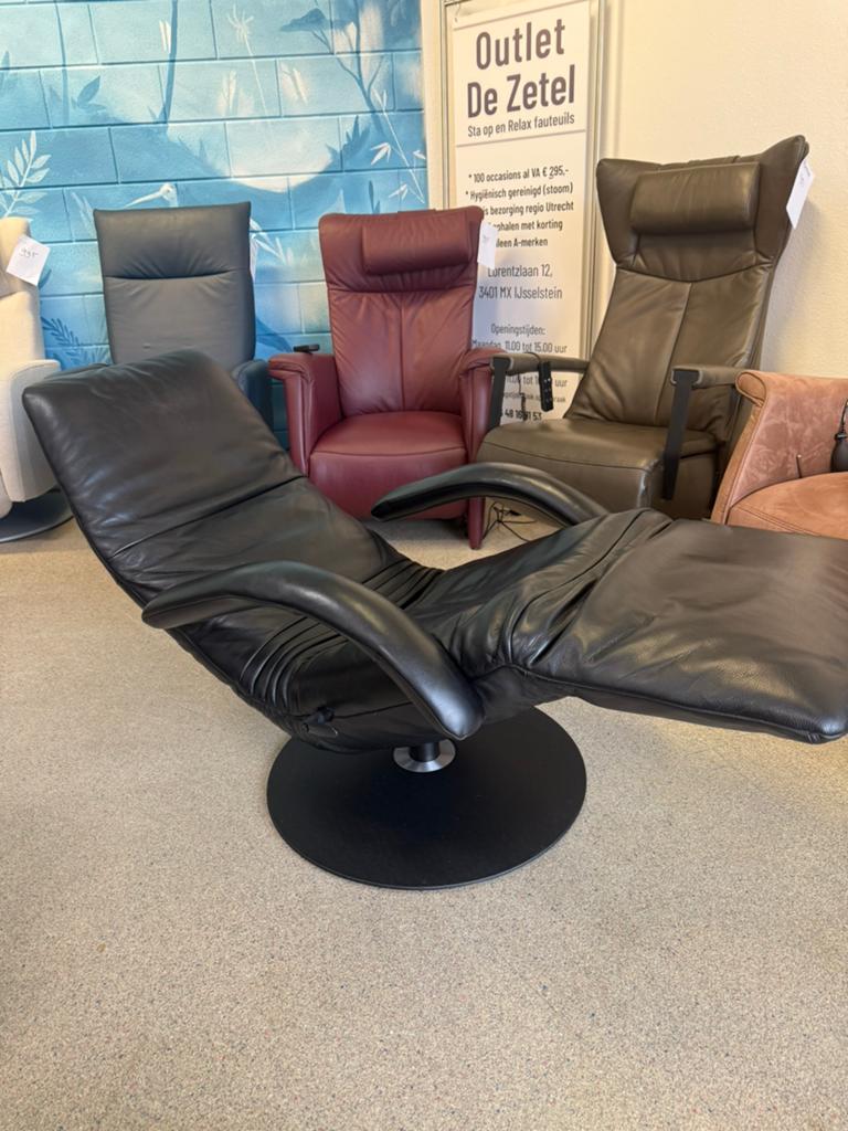 Jori relax fauteuil relaxstoel gratis bezorging, Ophalen of Verzenden, Zo goed als nieuw, Leer, Ruim 100 Top merken bezorg en garantie