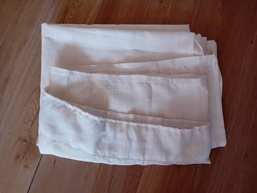 Vitrage, Huis en Inrichting, Stoffering | Gordijnen en Lamellen, Ophalen of Verzenden, Zo goed als nieuw, 100 tot 150 cm, 150 tot 200 cm