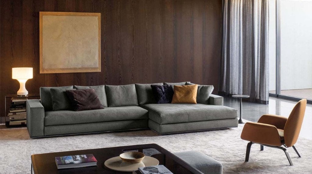 GEZOCHT: Minotti Hamilton — Direct Inkoop, Minotti, Design Bank Bankstel Zetel Minotti, 75 tot 100 cm, Www.designplaats.nl