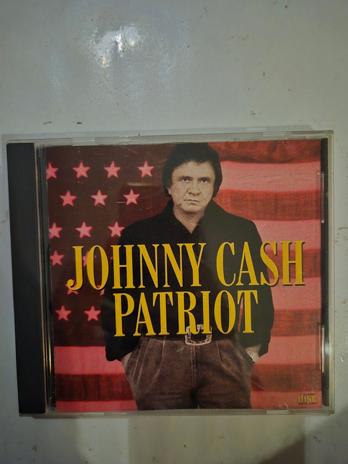 Johnny Cash - Patriot. Cd. 1990, Ophalen of Verzenden, Gebruikt