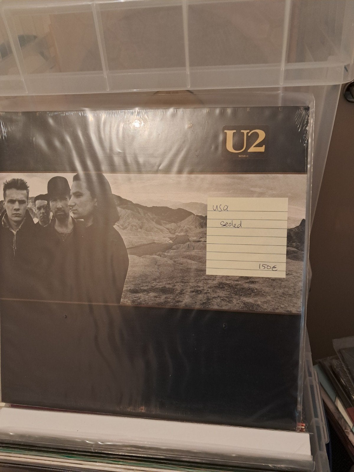 U2 Joshua tree USA sealed, Cd's en Dvd's, Ophalen of Verzenden, Nieuw in verpakking, 12 inch, Poprock