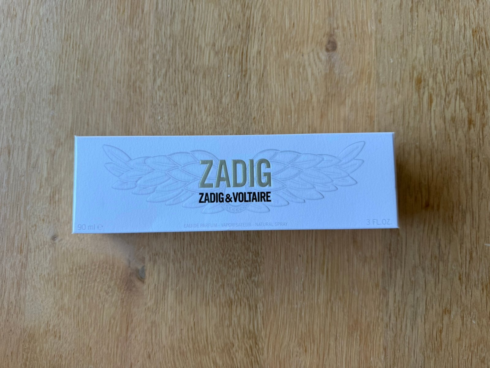 Zadig&Voltaire Zadig Eau de Parfum 90ml Nieuw in sealing, Ophalen of Verzenden, Nieuw