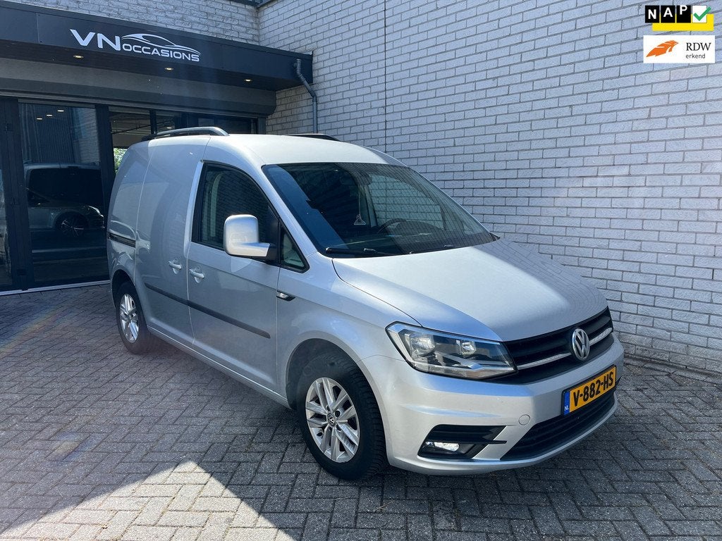 Volkswagen Caddy 2.0 TDI L1H1 BMT Highline DSG AUTOMAAT, Auto's, Bestelauto's, Gebruikt, 4 cilinders, 700 kg, Volkswagen