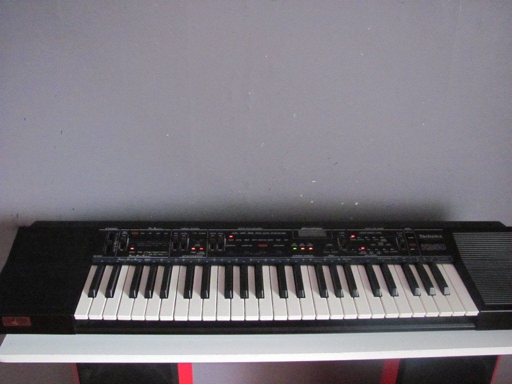 Technics K350 keyboard  met voedingssnoer standaard, Gebruikt, Technics, Midi-aansluiting, Ophalen