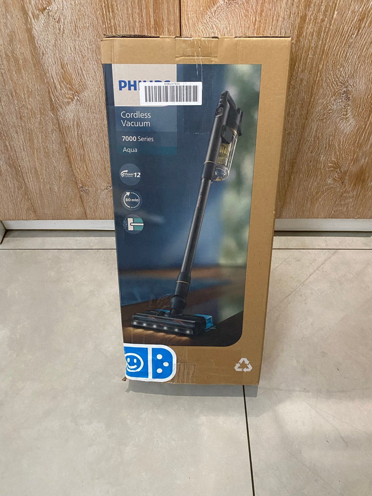 Philips Cordless 7000 Serie Aqua steelstofzuiger + dweil, Verzenden, Philips, Reservoir, Steelstofzuiger