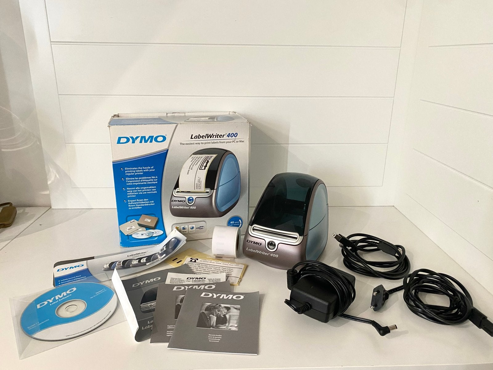 DYMO LabelWriter 400 Labelprinter - Zo goed als nieuw, Zwart-en-wit printen, Printer, Ophalen of Verzenden, Zo goed als nieuw