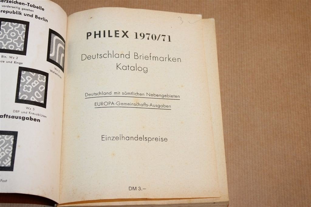 Philex Duitsland 1970/71 — Postzegelcatalogus, Ophalen of Verzenden, Overige landen, Postfris