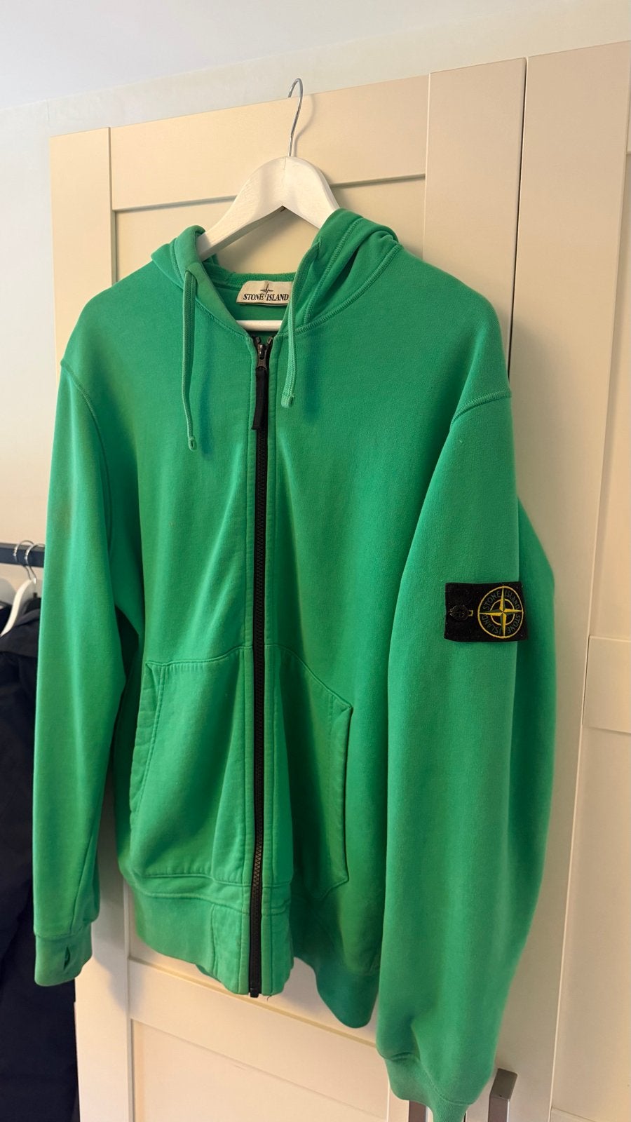 Stone Island Vest Opvallend Groen Maat S/M, Ophalen of Verzenden, Gedragen, Maat 48/50 (M), Groen
