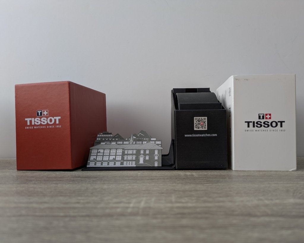 Tissot doosje(s), verpakking, Ophalen of Verzenden, Gebruikt