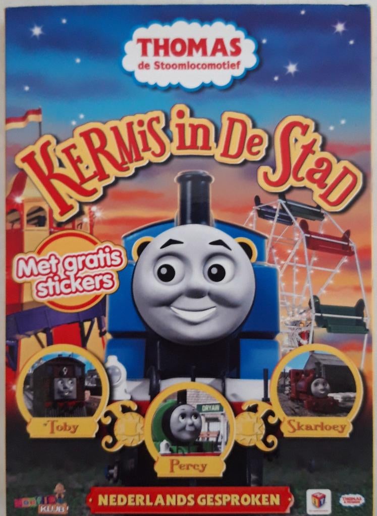 Thomas de Stoomlocomotief KERMIS IN DE STAD Krasvrije dvd, Alle leeftijden, Ophalen of Verzenden, Zo goed als nieuw
