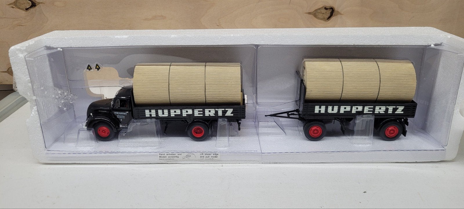Minichamps Magirus Deutz S 6500 Huppertz Köln, Ophalen of Verzenden, Zo goed als nieuw, Bus of Vrachtwagen, MiniChamps