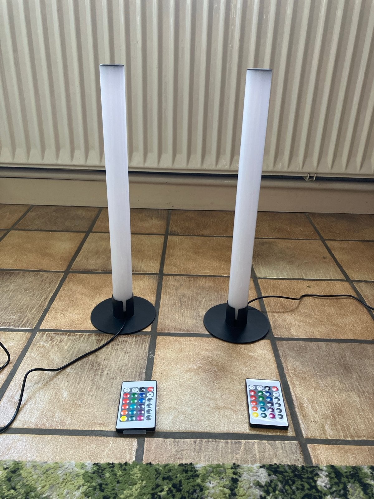 Action lampen met afstandsbediening, RGB LED vloerlampen, Overige merken, Kunststof, Meerkleurig, Ophalen of Verzenden