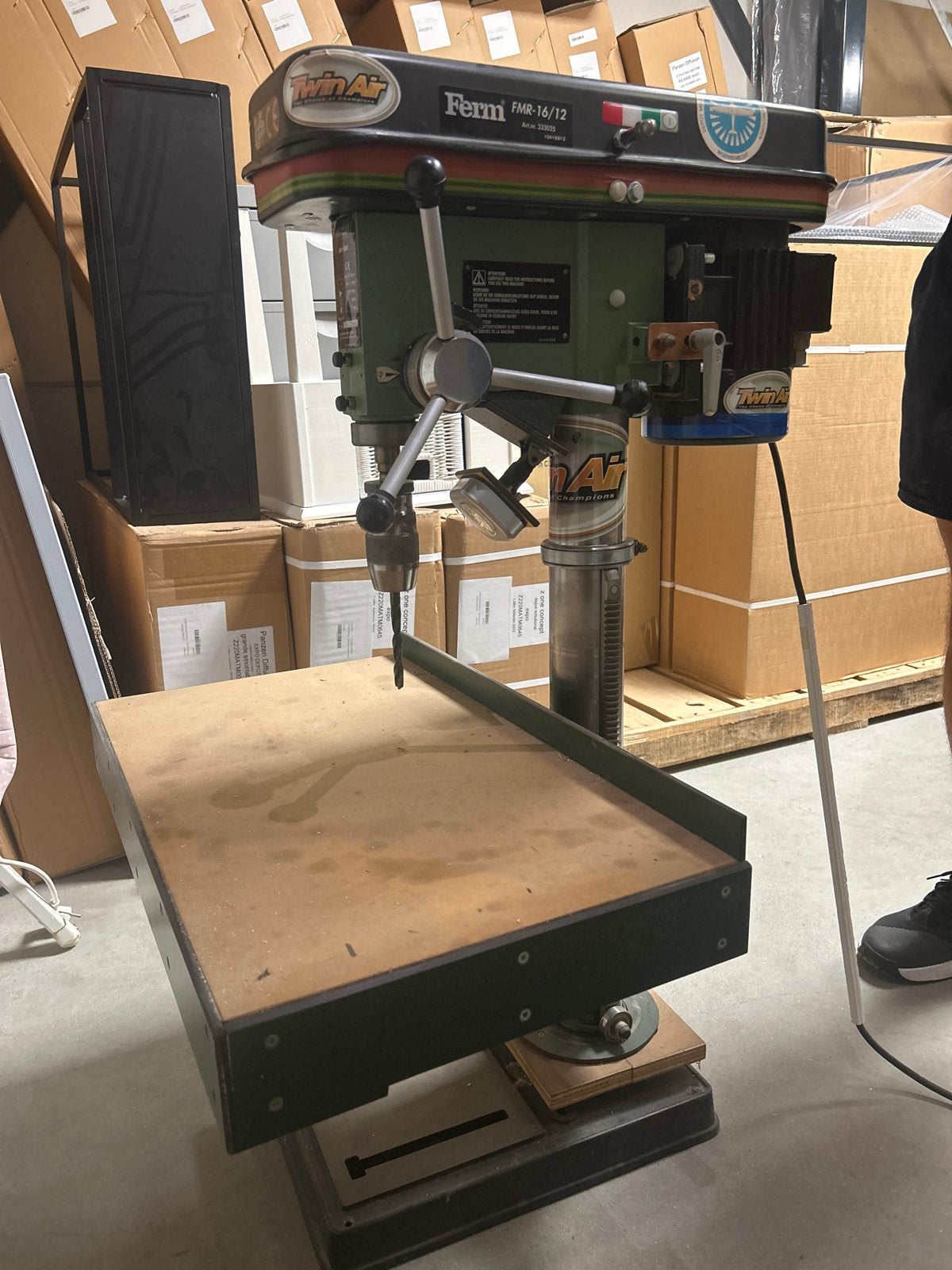Ferm FMR-16/12 Kolomboormachine - 400W, 1997, Ophalen, Gebruikt, 400 tot 600 watt, Kolomboormachine