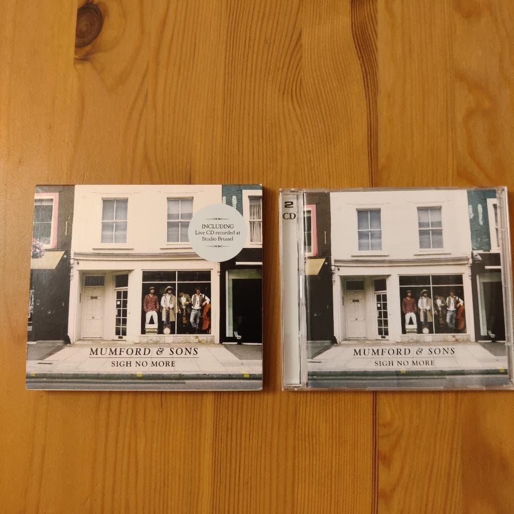 2-CD Mumford & Sons // Sigh No More (+Live@ Studio Brussel), Cd's en Dvd's, Cd's | Pop, Zo goed als nieuw, 2000 - 2009, Ophalen of Verzenden