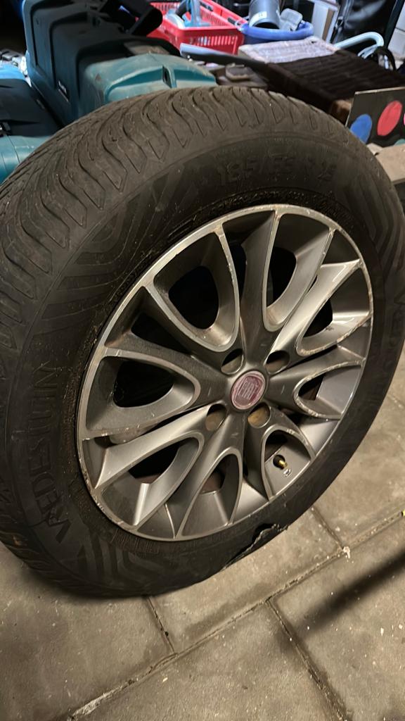 Lichtmetalen velg Fiat 15 inch., Ophalen, Gebruikt, Fiat