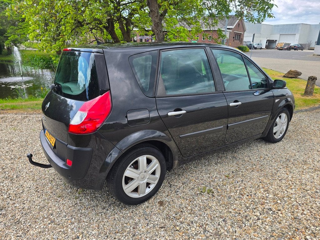 Renault Scénic 1.6-16V PANORAMA/airco/CRUISE, Gebruikt, 1295 kg, Zwart, Origineel Nederlands