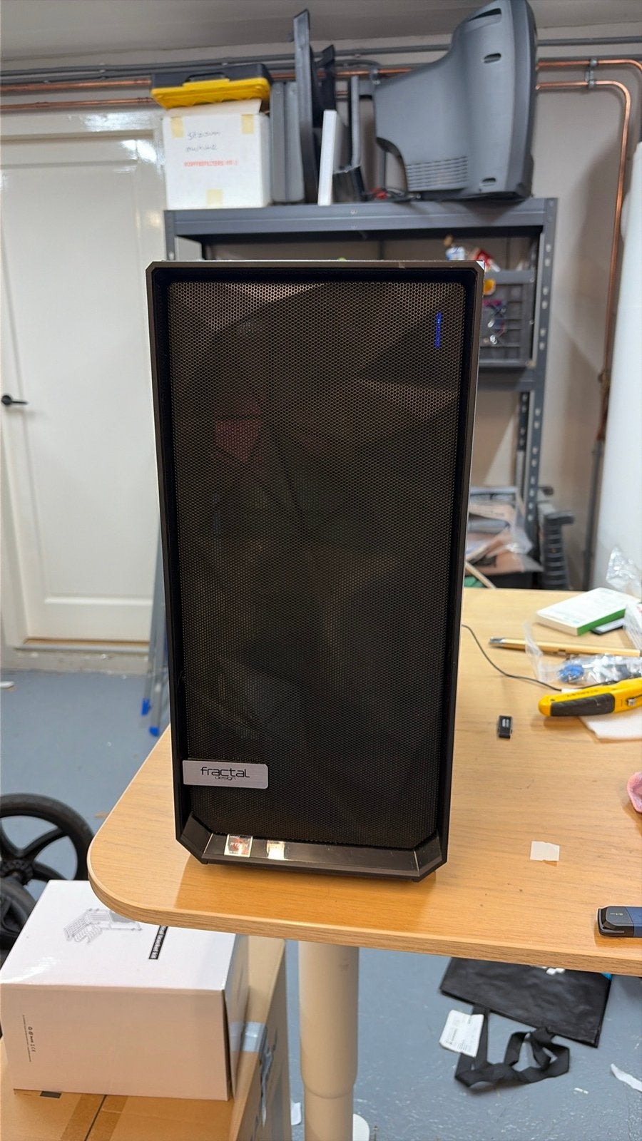 Stealth Gaming PC | Ryzen 5500 | RX 6600 | 16GB | Fractal, Ophalen, Refurbished, Gaming, SSD