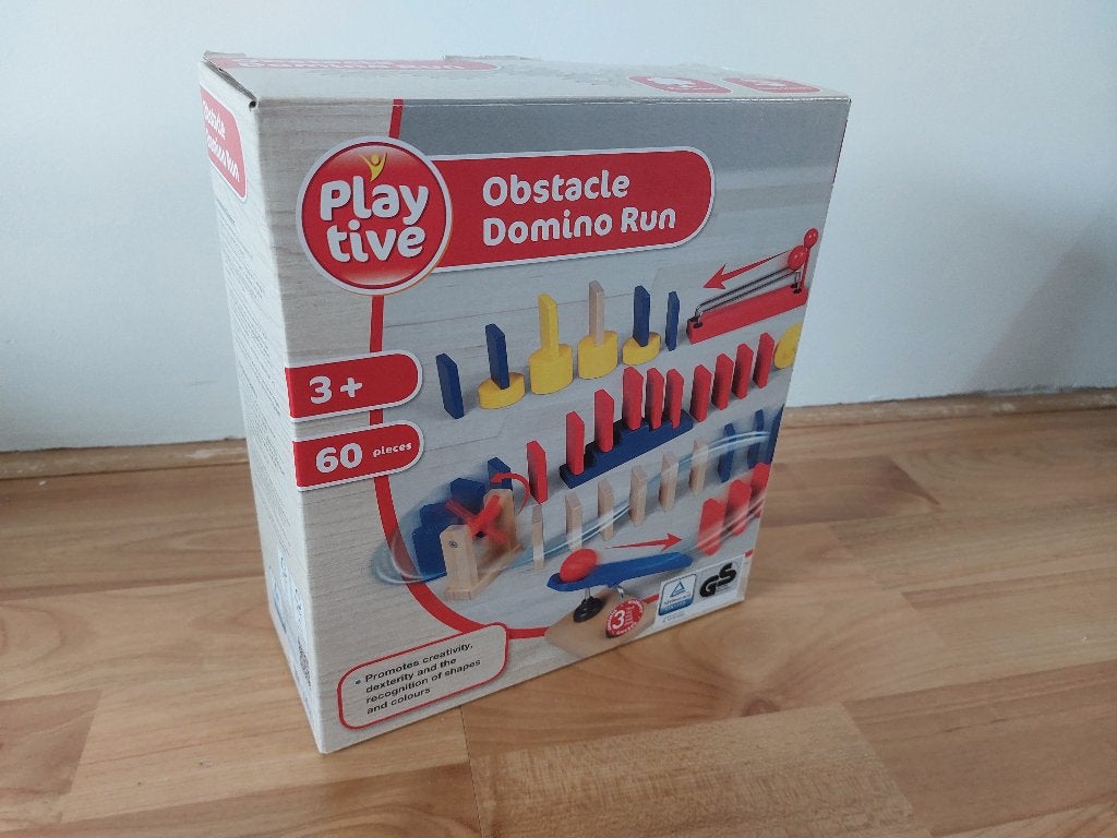 Domino set met diverse obstakels, Ophalen of Verzenden, Zo goed als nieuw, Overige typen