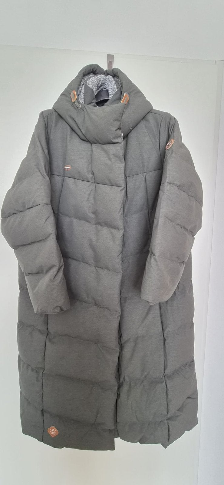 Ragwear | Wintermantel | Dark Olive | 5XL | EU 48-50, Kleding | Dames, Ophalen, Zo goed als nieuw, Maat 46/48 (XL) of groter, Groen