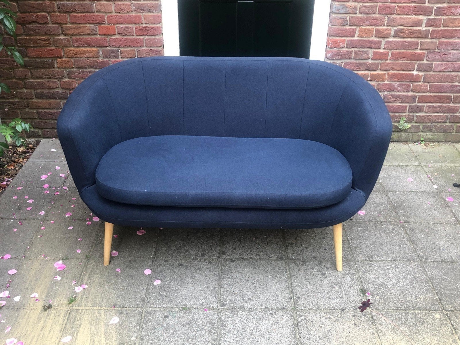 Tweezitsbank, Huis en Inrichting, Ophalen, Modern, Scandinavisch, Tweepersoons, 75 tot 100 cm