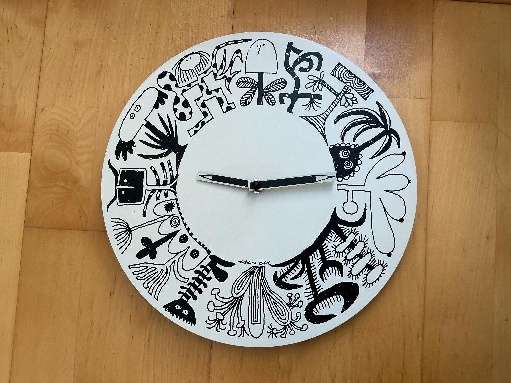 IKEA klok 'Önskedröm' 28 cm Olle Eksell (limited edition), Huis en Inrichting, Woonaccessoires | Klokken, Ophalen of Verzenden