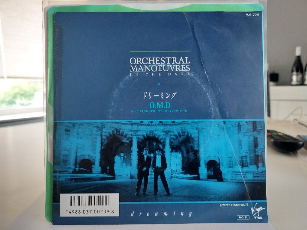 7" Single Orchestral Manoeuvres In The Dark - Dreaming / Sat, Gebruikt, 7 inch, Ophalen of Verzenden, Pop
