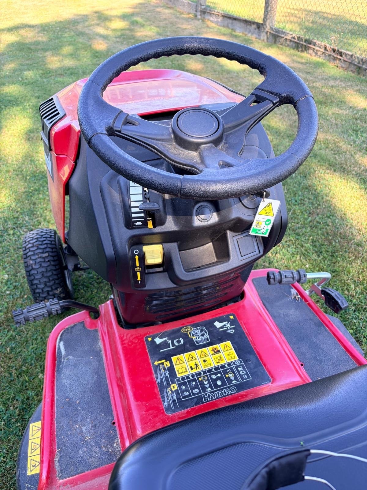 Zitmaaier MTD Smart RE 130 H - 92cm maaibreedte, Ophalen of Verzenden, Gebruikt, Versnellingen, 90 tot 120 cm