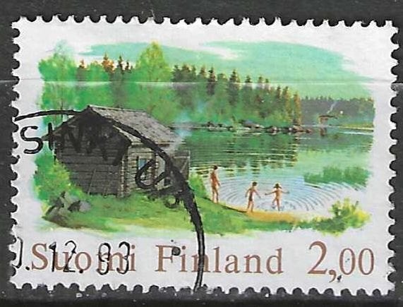 Finland 1999 - Yvert 1450 - Oude Finlandse sauna (ST), Verzenden, Finland, Gestempeld