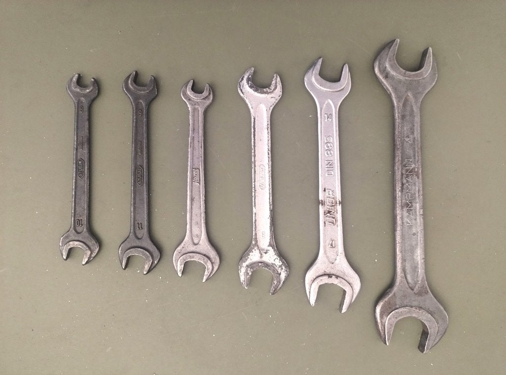 steeksleutels - Hazet - Unior - Stubai - oldtimer ?, Ophalen of Verzenden, Gebruikt