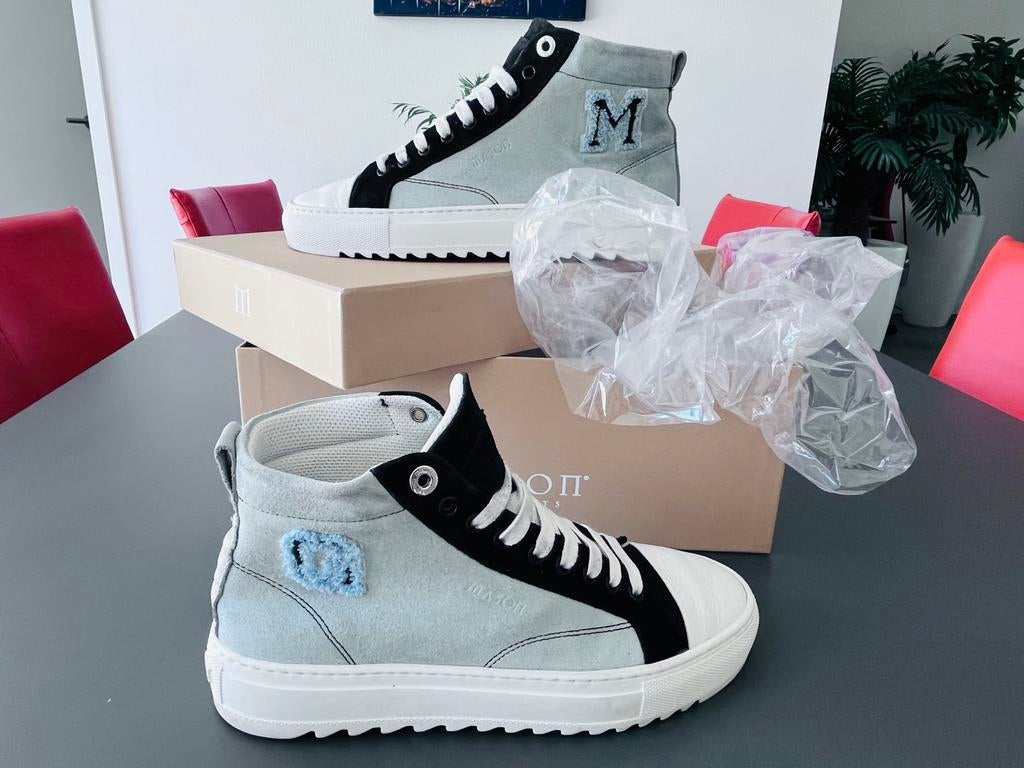 Mason Garments astro Hi basketbal sneaker suede, Kinderen en Baby's, Jongen of Meisje, Schoenen, Ophalen of Verzenden, Zo goed als nieuw