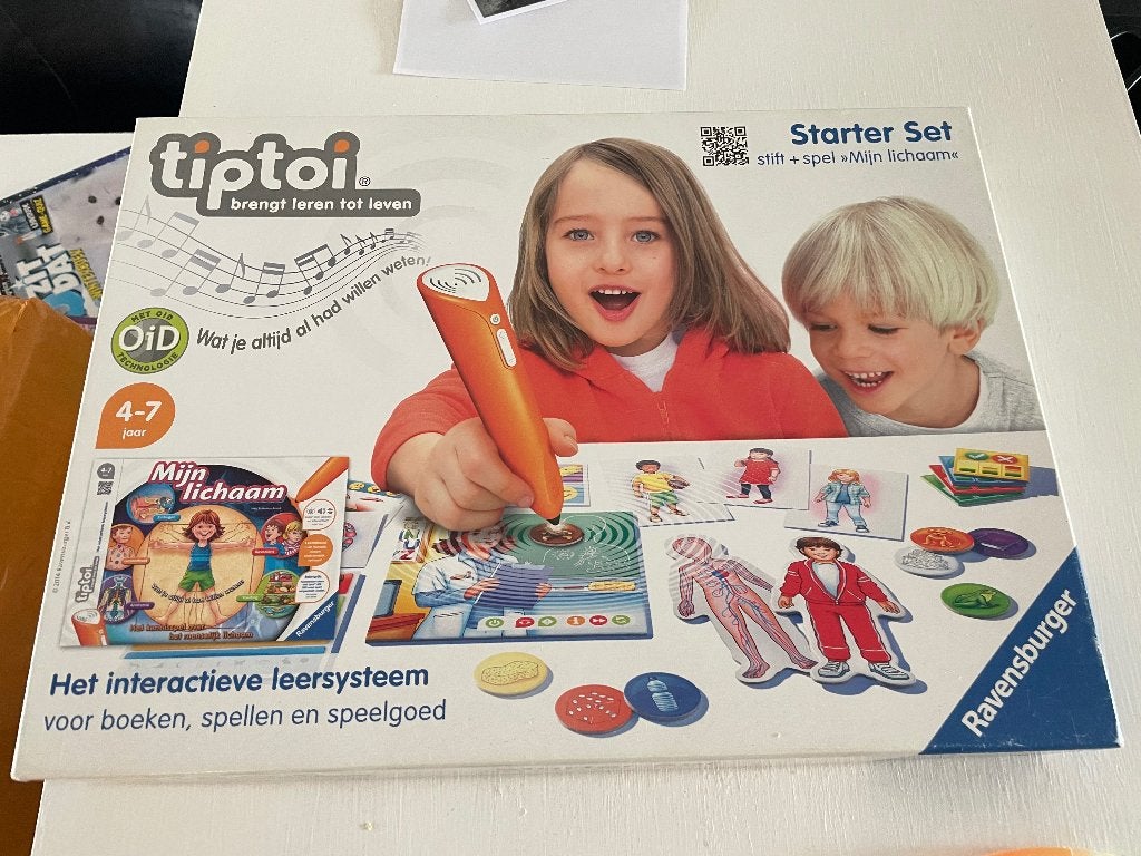 Tiptoi spel mijn lichaam, Ophalen of Verzenden, Zo goed als nieuw