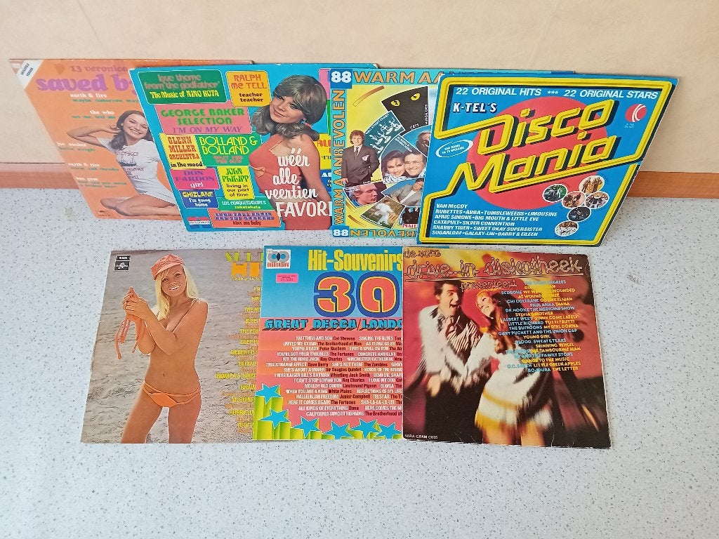 Elpee's, verzamel albums jaren 70 t/m 80, Cd's en Dvd's, Ophalen, Gebruikt