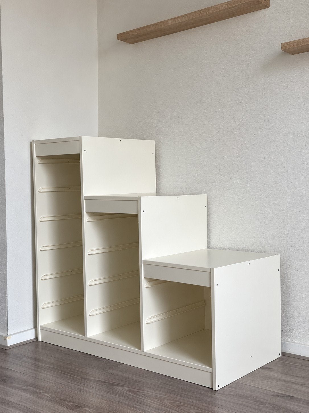 Trofast kast met 6 witte bakken, Huis en Inrichting, Ophalen, Gebruikt