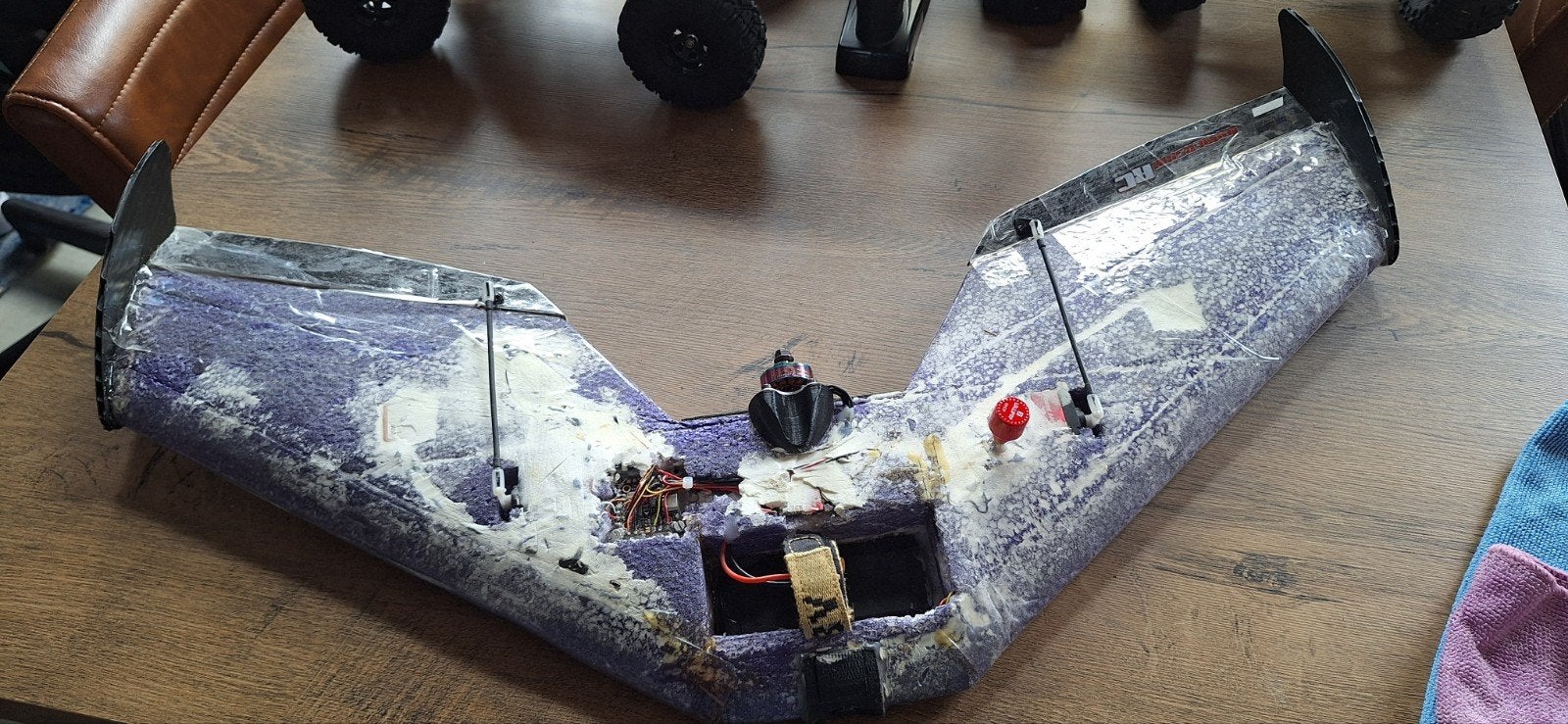 FPV Fixed Wing Project (INAV) - Goede elektronica, Ophalen, Gebruikt, Elektro, Met camera