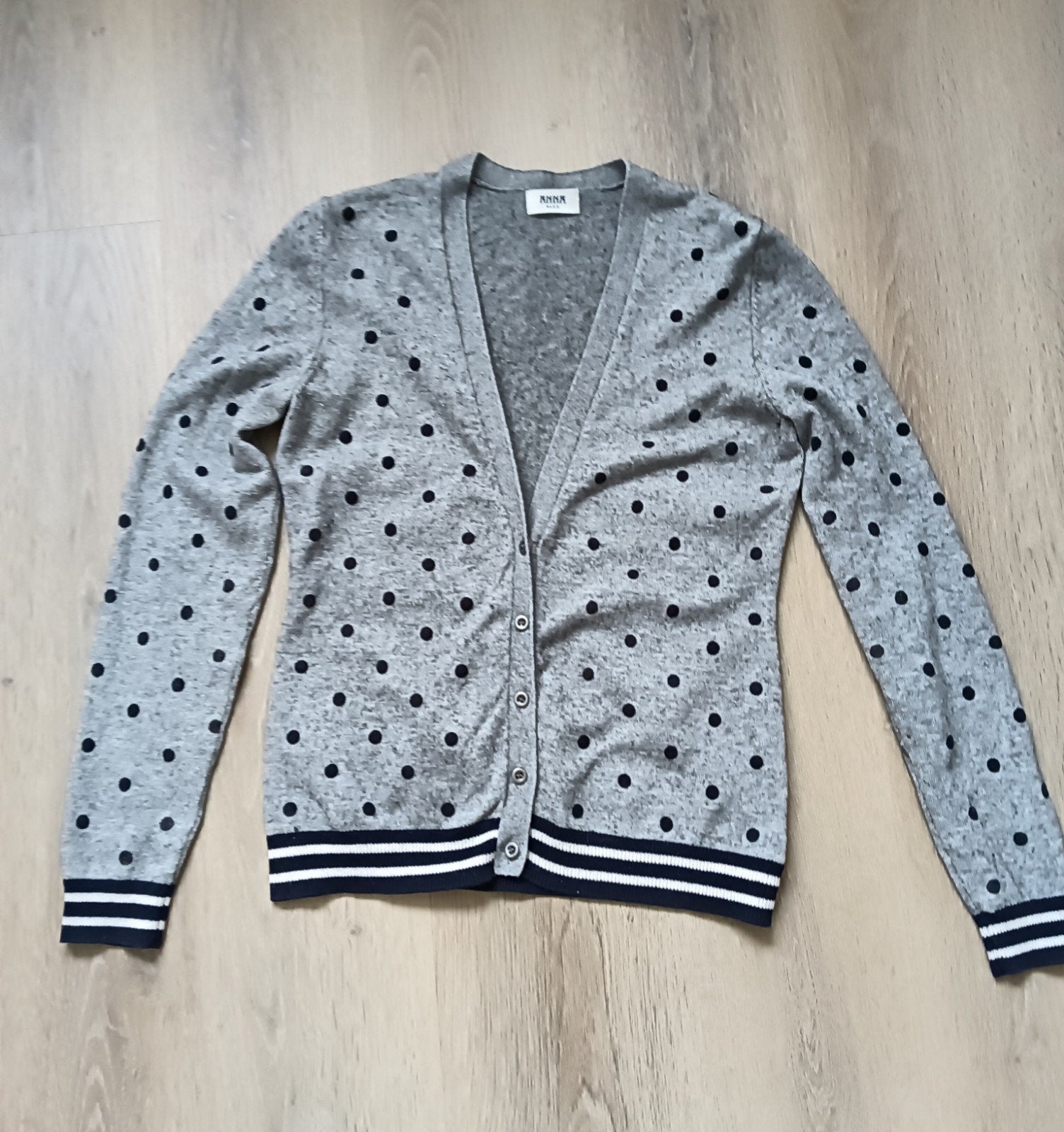 damesvest Anna Blue mt M., Ophalen of Verzenden, Gedragen, Maat 38/40 (M), Blauw