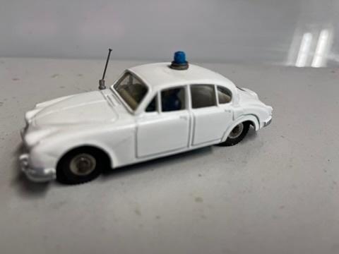 Dinky toy 269 Jaguar police car, Ophalen of Verzenden, Zo goed als nieuw, Auto, Dinky Toys