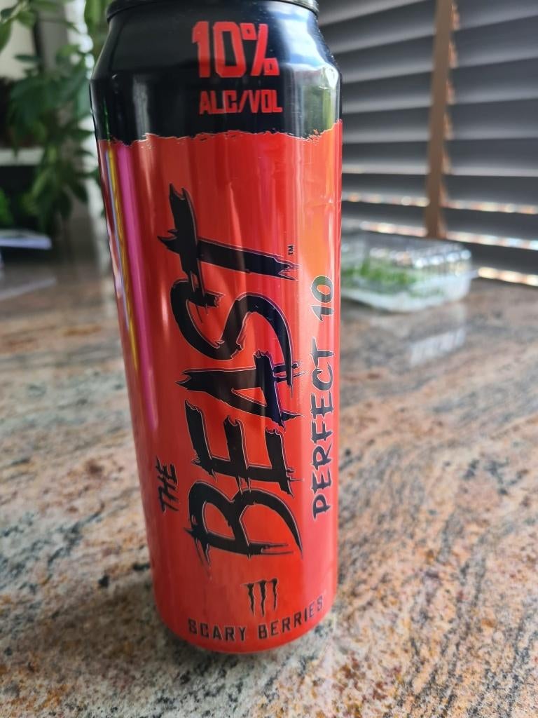 MONSTER ENERGY: MONSTER PERFECT 10 SCARY BERRIES 10% alc., Verzamelen, Ophalen of Verzenden, Nieuw, Overige, Overige merken