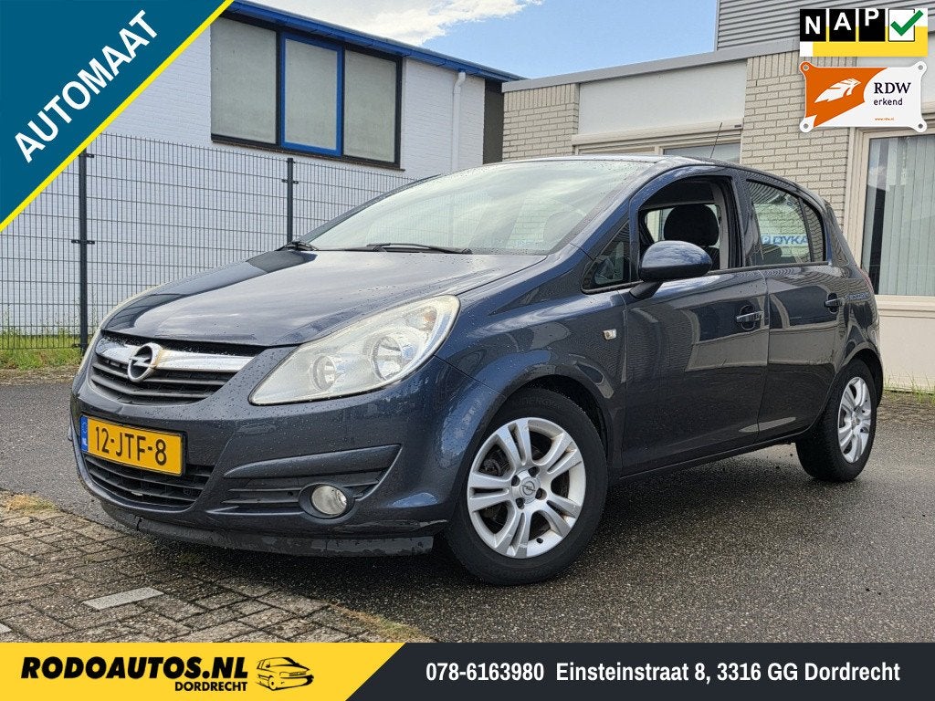 Opel Corsa 1.4-16V Enjoy Automaat Airco Nw APK ✅, Automaat, 15 km/l, Gebruikt, 4 cilinders