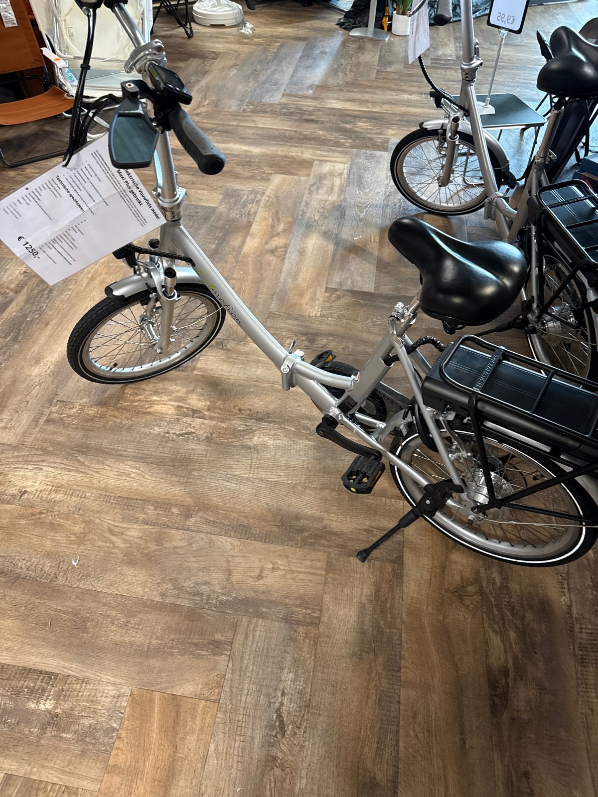 Opvouwbare fiets e-4 motion maxi plus 668 km gefietst, Overige merken, 20 inch of meer, Gebruikt, Velgrem