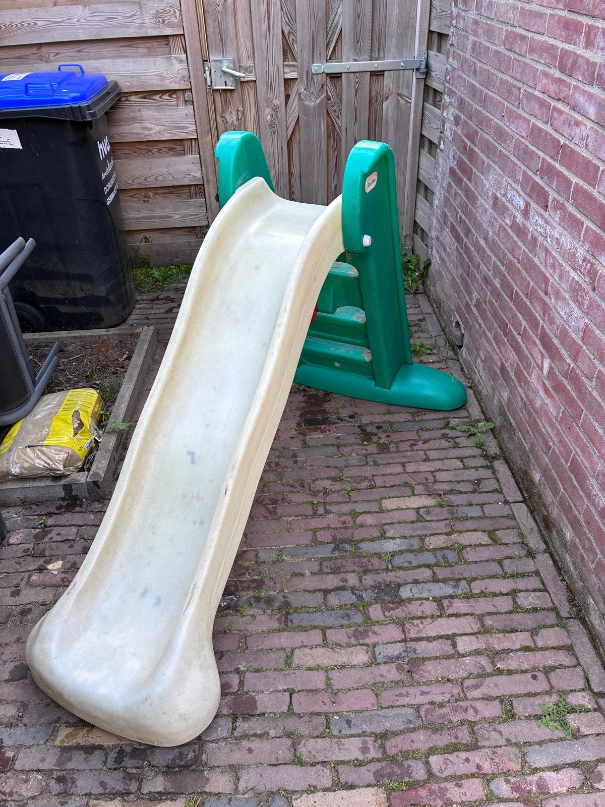 Little Tikes Glijbaan - Groen/Crème, Ophalen, Gebruikt